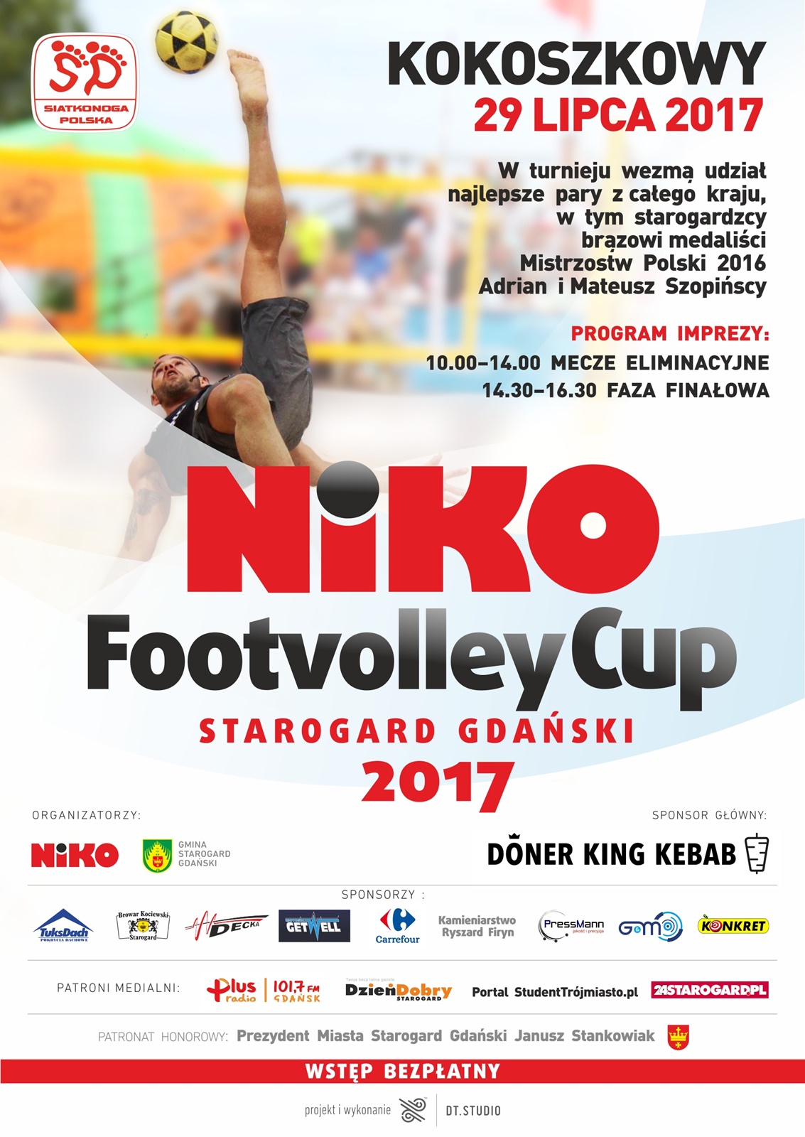 NIKO Footvolley Cup Starogard Gdański – czyli ogólnopolski turniej w siatkonogę na plaży!