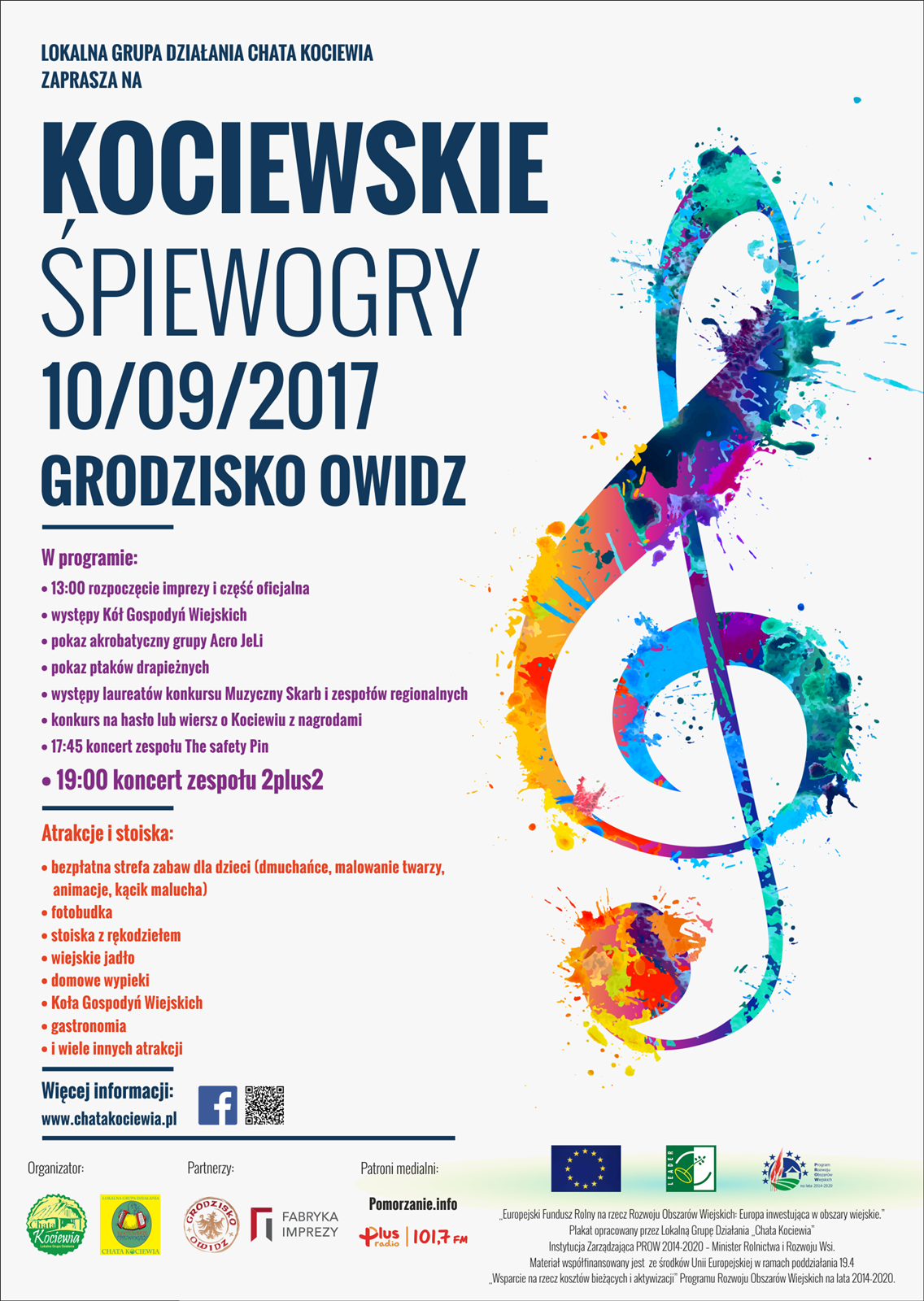 Kociewskie Śpiewogry – niedziela,10.09.2017 Grodzisko Owidz koło Starogardu Gdańskiego.