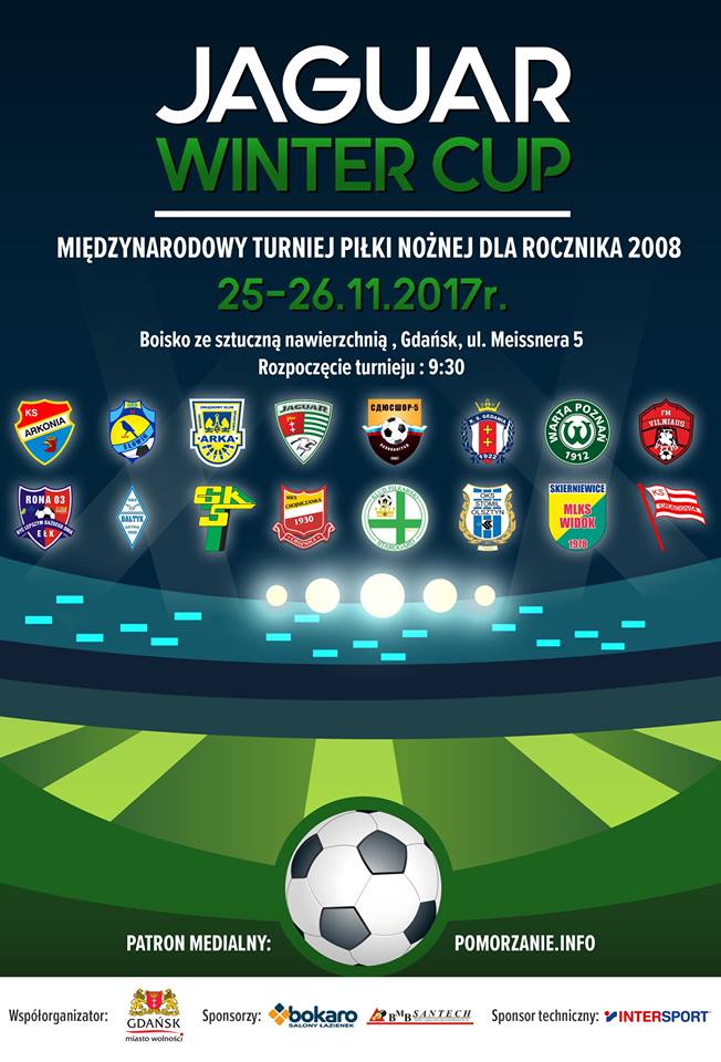 JAGUAR WINTER CUP 2017 międzynarodowy turniej piłki nożnej rocznika 2008