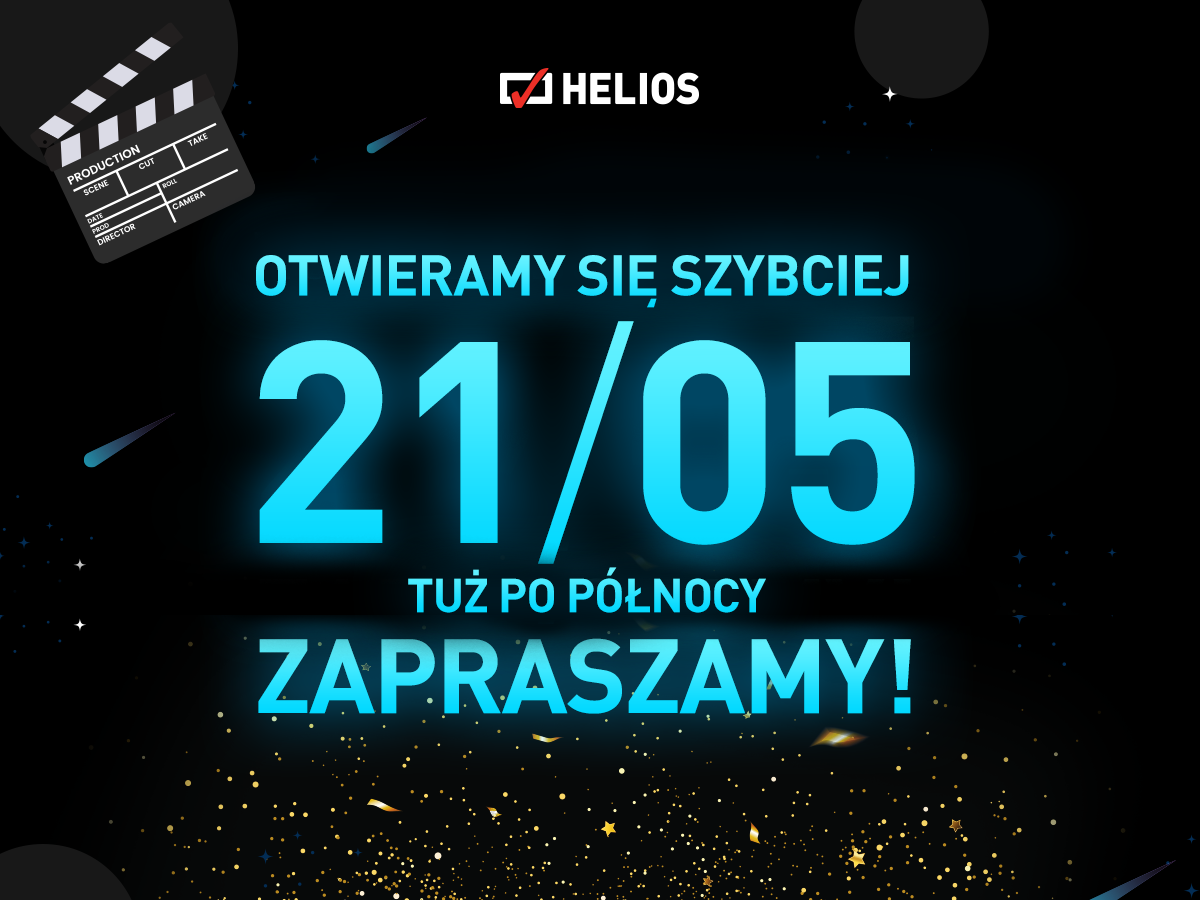 Kino Helios ponownie otwarte!