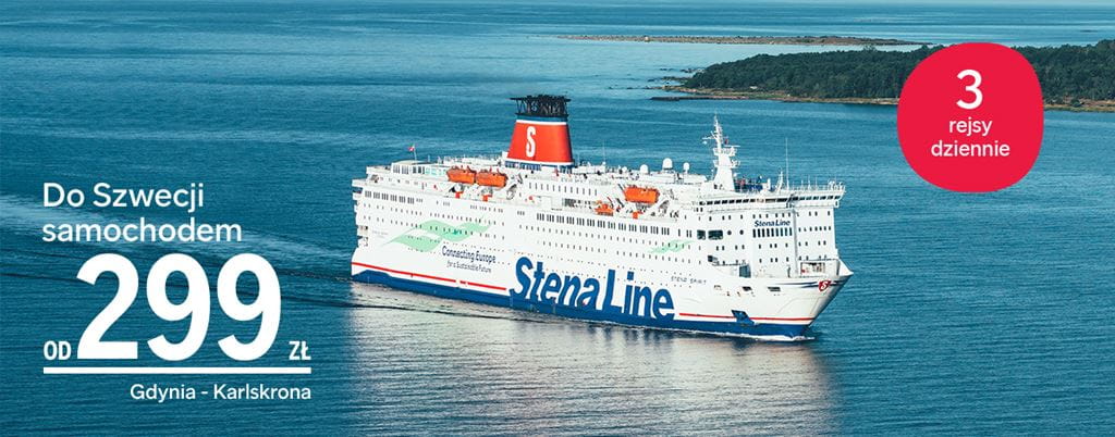 Do Szwecji bezpiecznym i wygodnym promem Stena Line